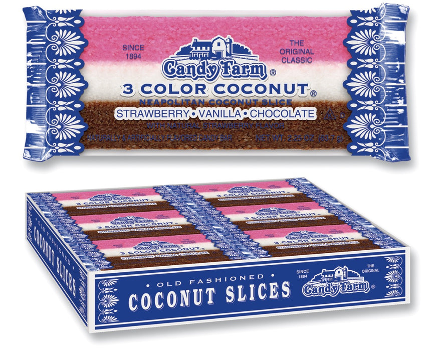 OLD FASHIONED COCONUT SLICES- 24CT DSP (BF148)
