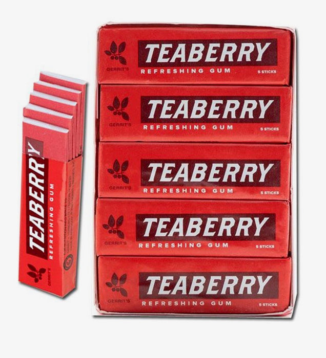 TEABERRY CHEWING GUM - 20CT